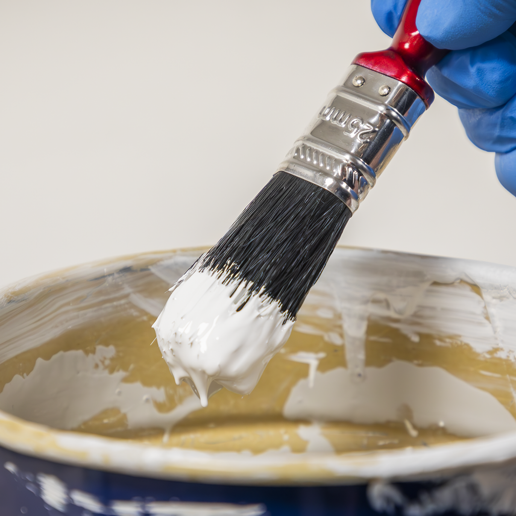 Pure Bristle Paint Brush 25mm - Pack of 10
