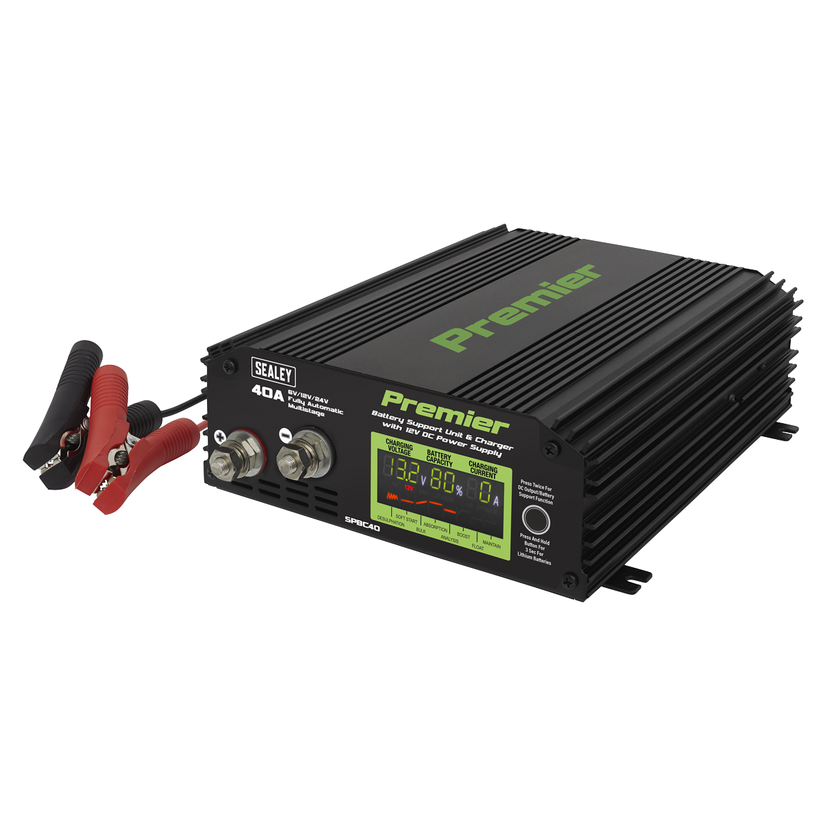 Premier Battery Support Unit Charger & Maintainer 40A