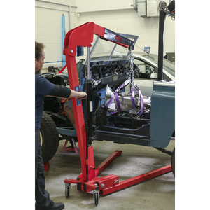 Folding Engine Crane 1 Tonne