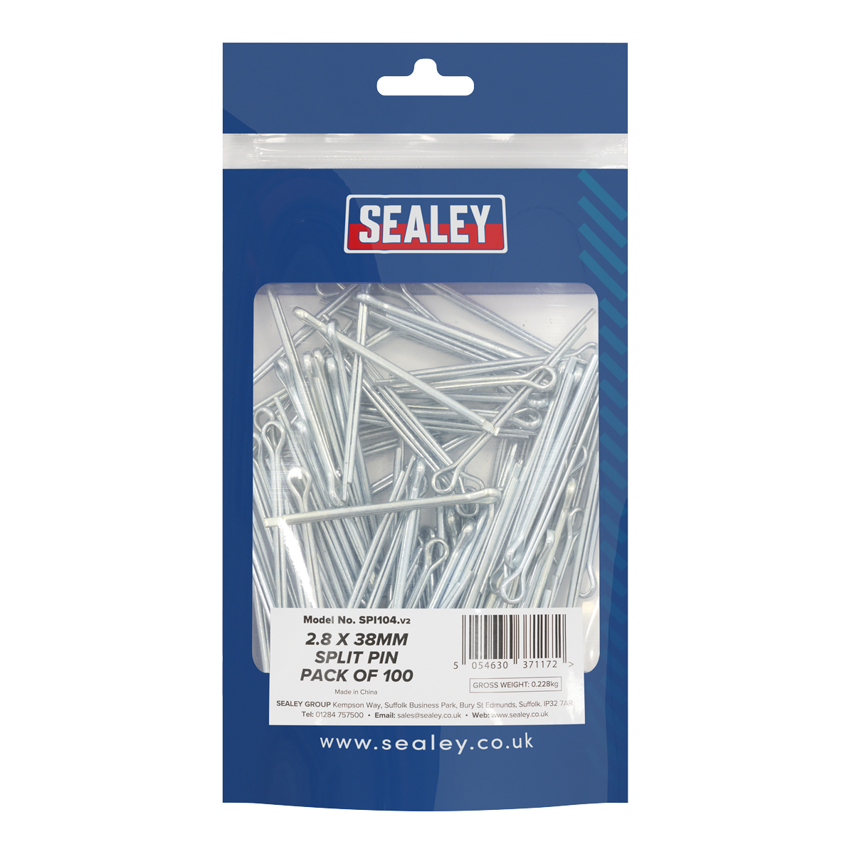 Split Pin 2.8 x 38mm - Pack of 100