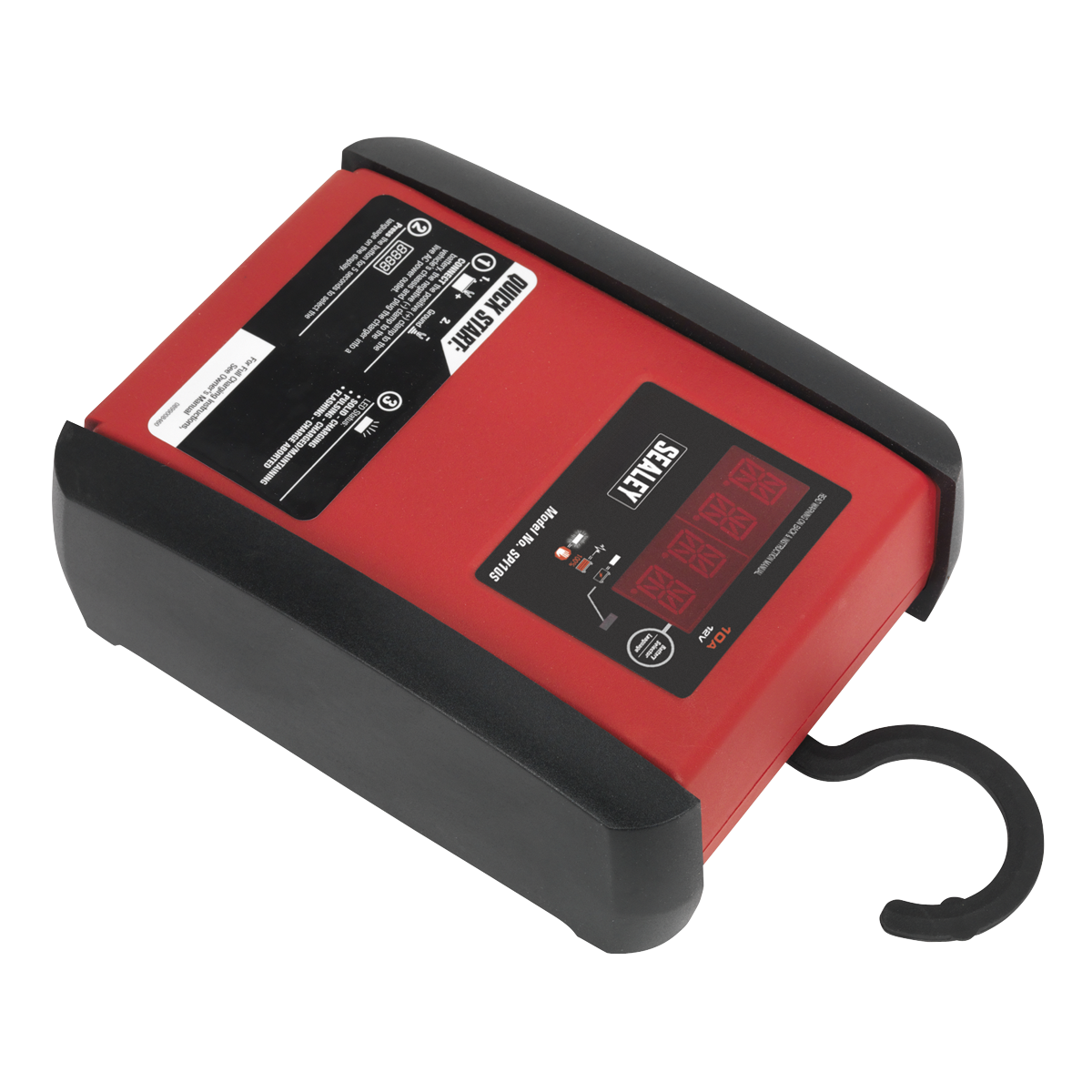 12V Intelligent Speed Charge Battery Charger/Maintainer, 10A (SPI10S)