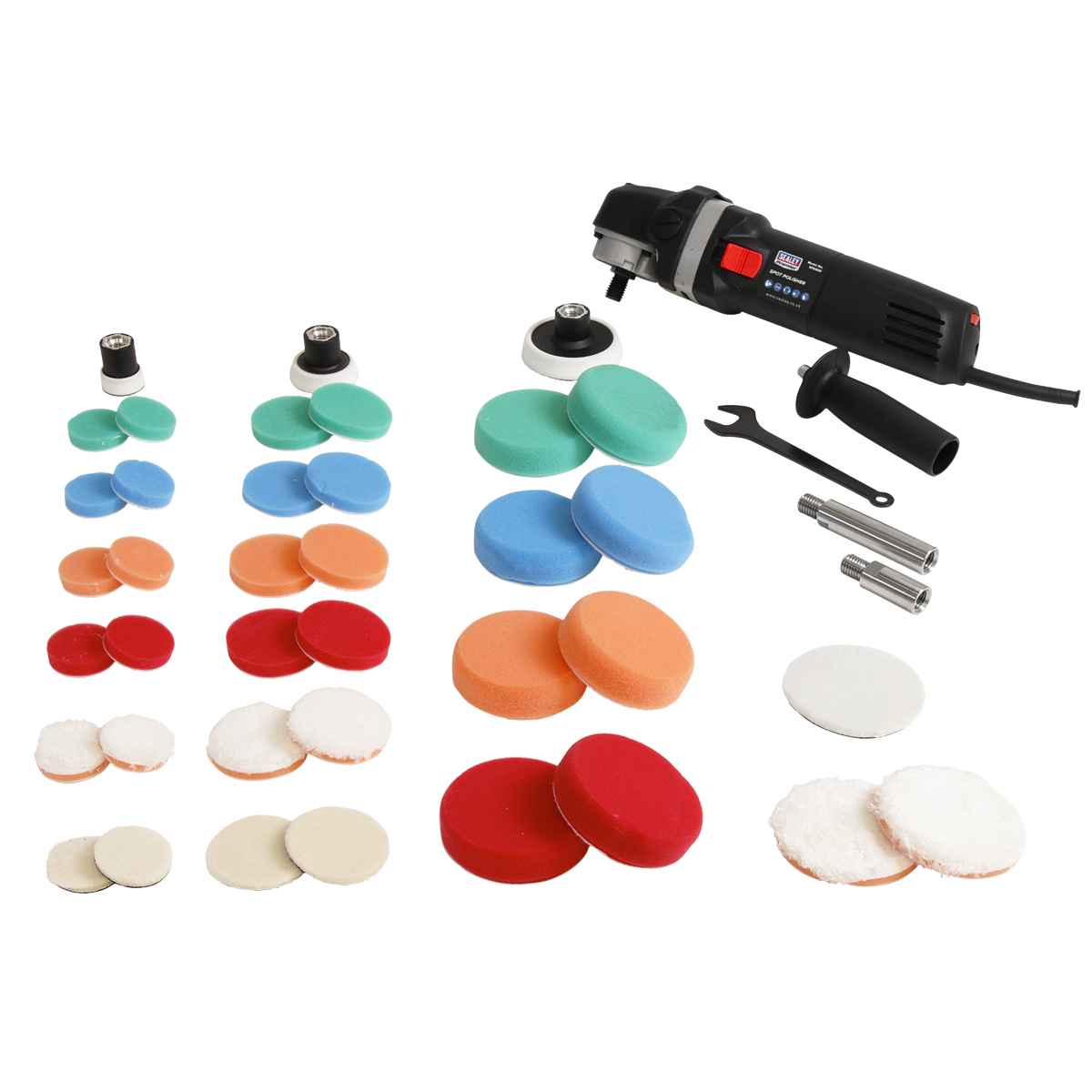 Premier Rotary Spot Polisher Kit, 75mm, 600W (SPK600)