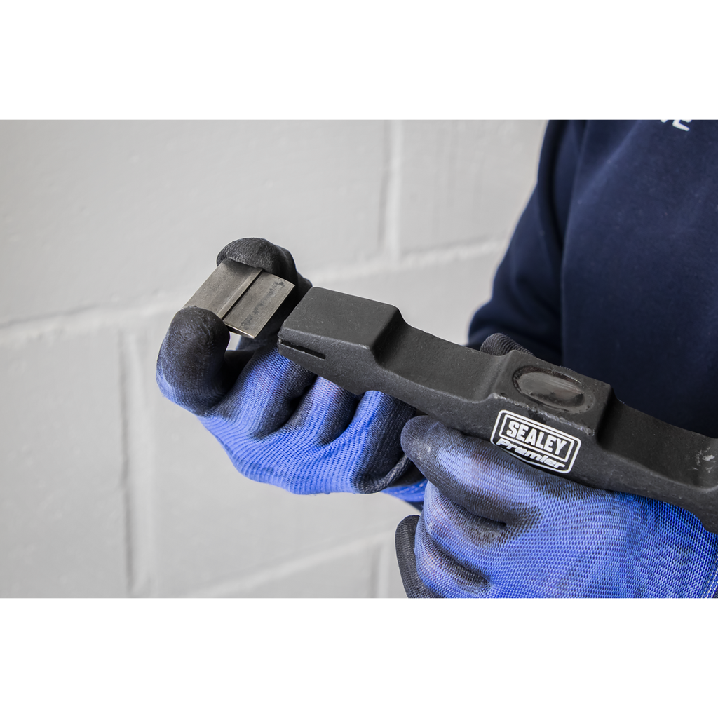 Premier Double Ended Scutch Hammer with Fibreglass Handle