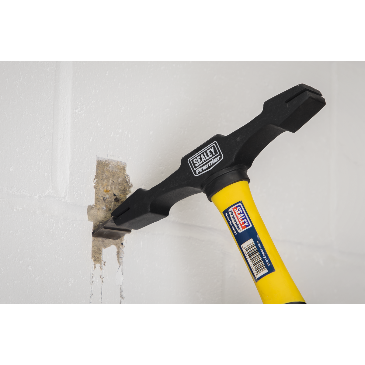 Premier Double Ended Scutch Hammer with Fibreglass Handle