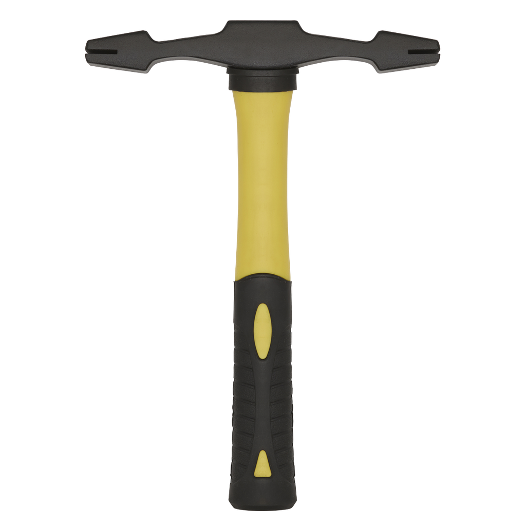 Premier Double Ended Scutch Hammer with Fibreglass Handle