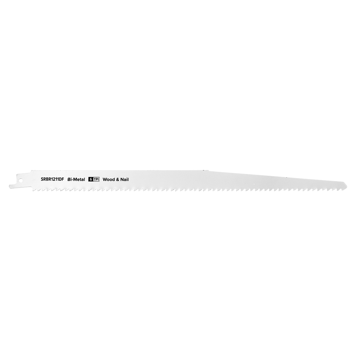 Reciprocating Saw Blade for Wood & Nails 300mm 6tpi - Pack o