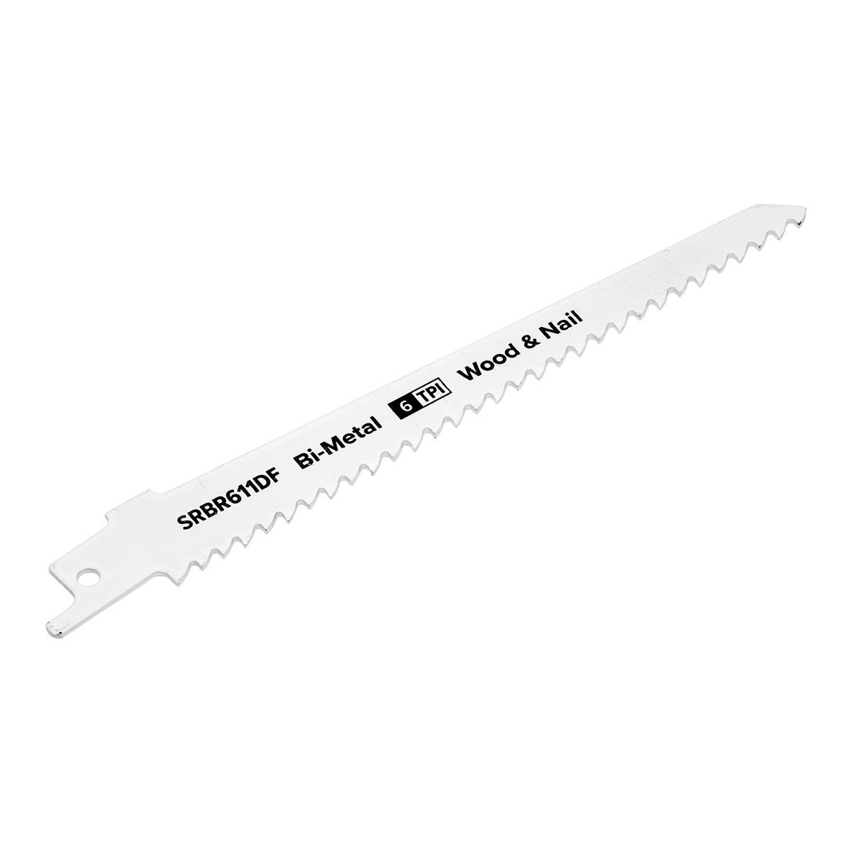 Reciprocating Saw Blade for Wood & Nail 150mm 6tpi - Pack of