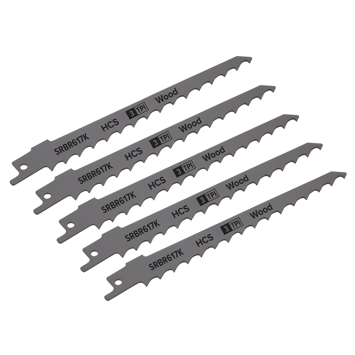 Reciprocating Saw Blade for Pruning & Coarse Wood 150mm 3tpi