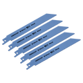 Reciprocating Saw Blade for Metal 150mm 24tpi - Pack of 5