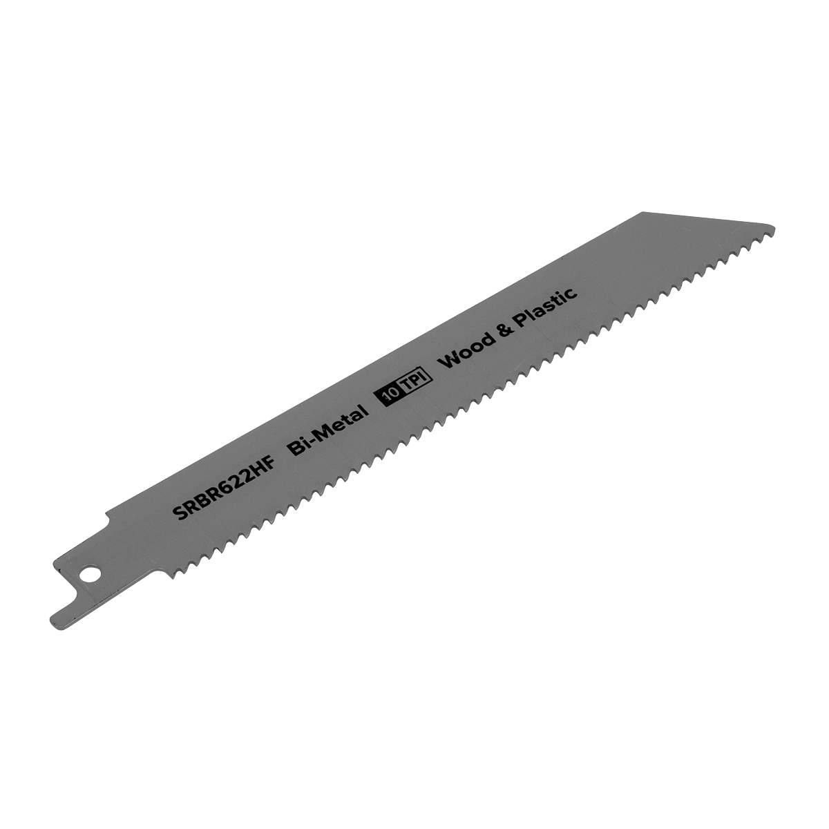 Reciprocating Saw Blade for Wood & Plastics 150mm 10tpi - Pa