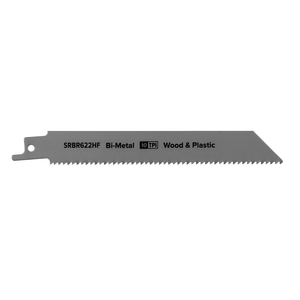 Reciprocating Saw Blade for Wood & Plastics 150mm 10tpi - Pa