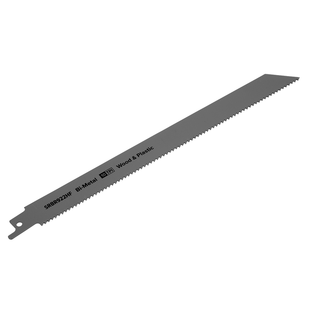 Reciprocating Saw Blade for Wood & Plastics 230mm 10tpi - Pa