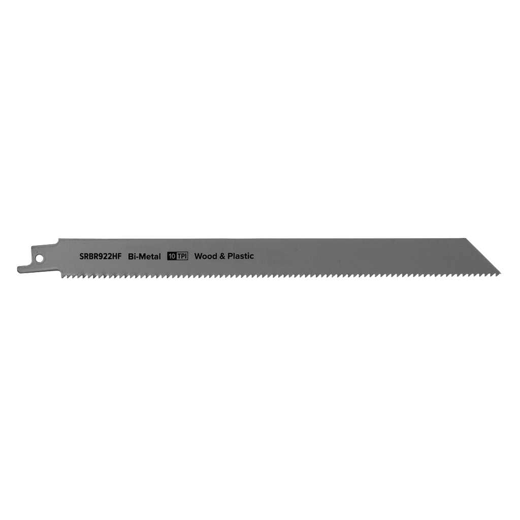 Reciprocating Saw Blade for Wood & Plastics 230mm 10tpi - Pa
