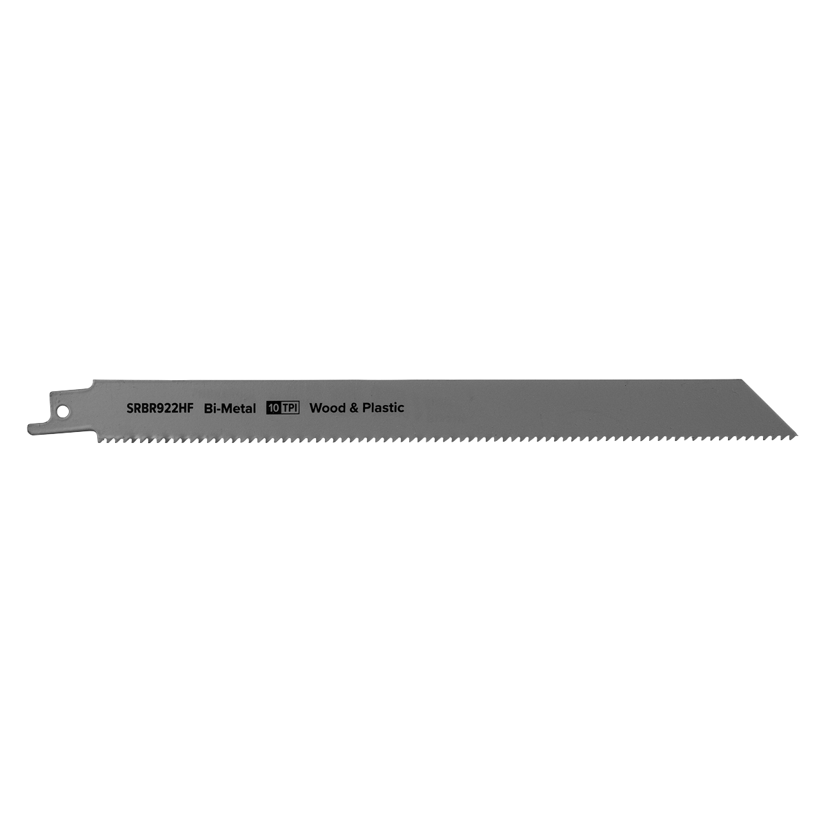 Reciprocating Saw Blade for Wood & Plastics 230mm 10tpi - Pa