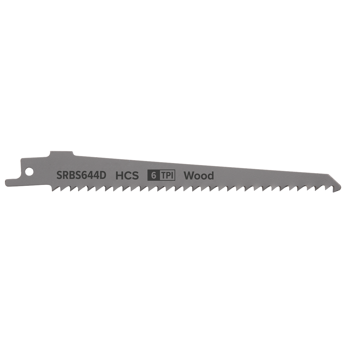 Reciprocating Saw Blade for Clean Wood 150mm 6tpi - Pack of