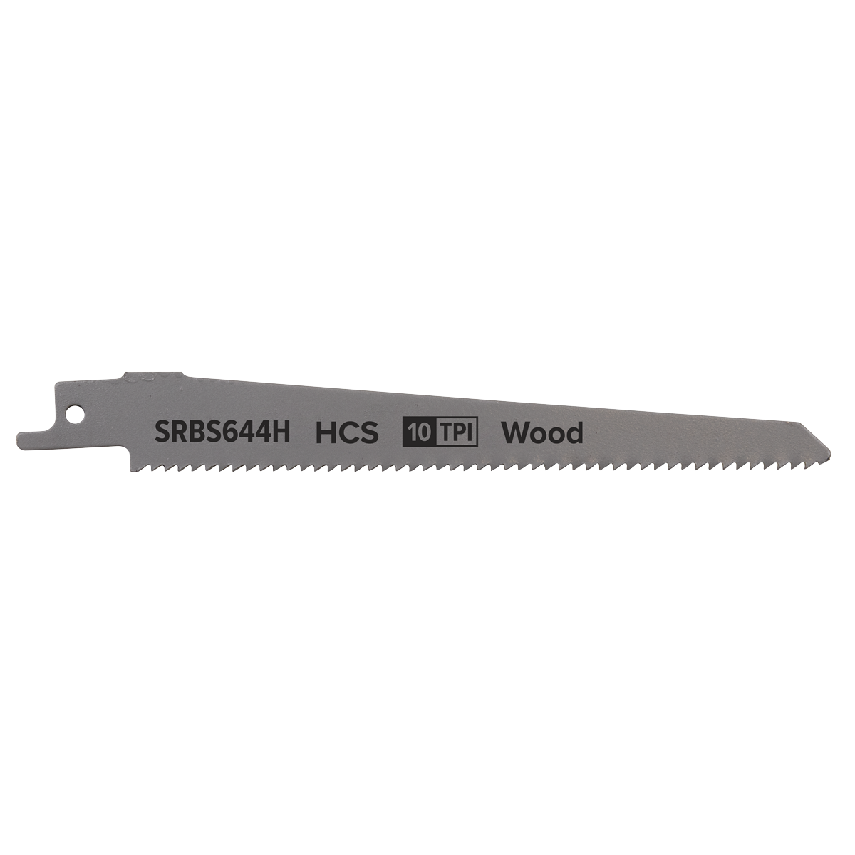 Reciprocating Saw Blade for Clean Wood 150mm 10tpi - Pack of