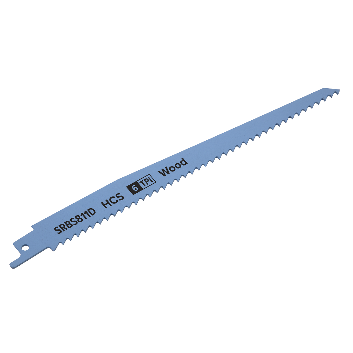 Reciprocating Saw Blade for Clean Wood 200mm 6tpi - Pack of