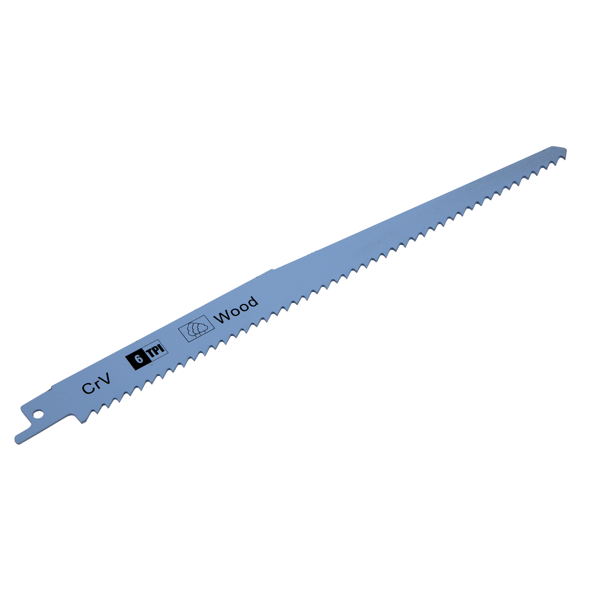 Reciprocating Saw Blade for Clean Wood 230mm 6tpi - Pack of
