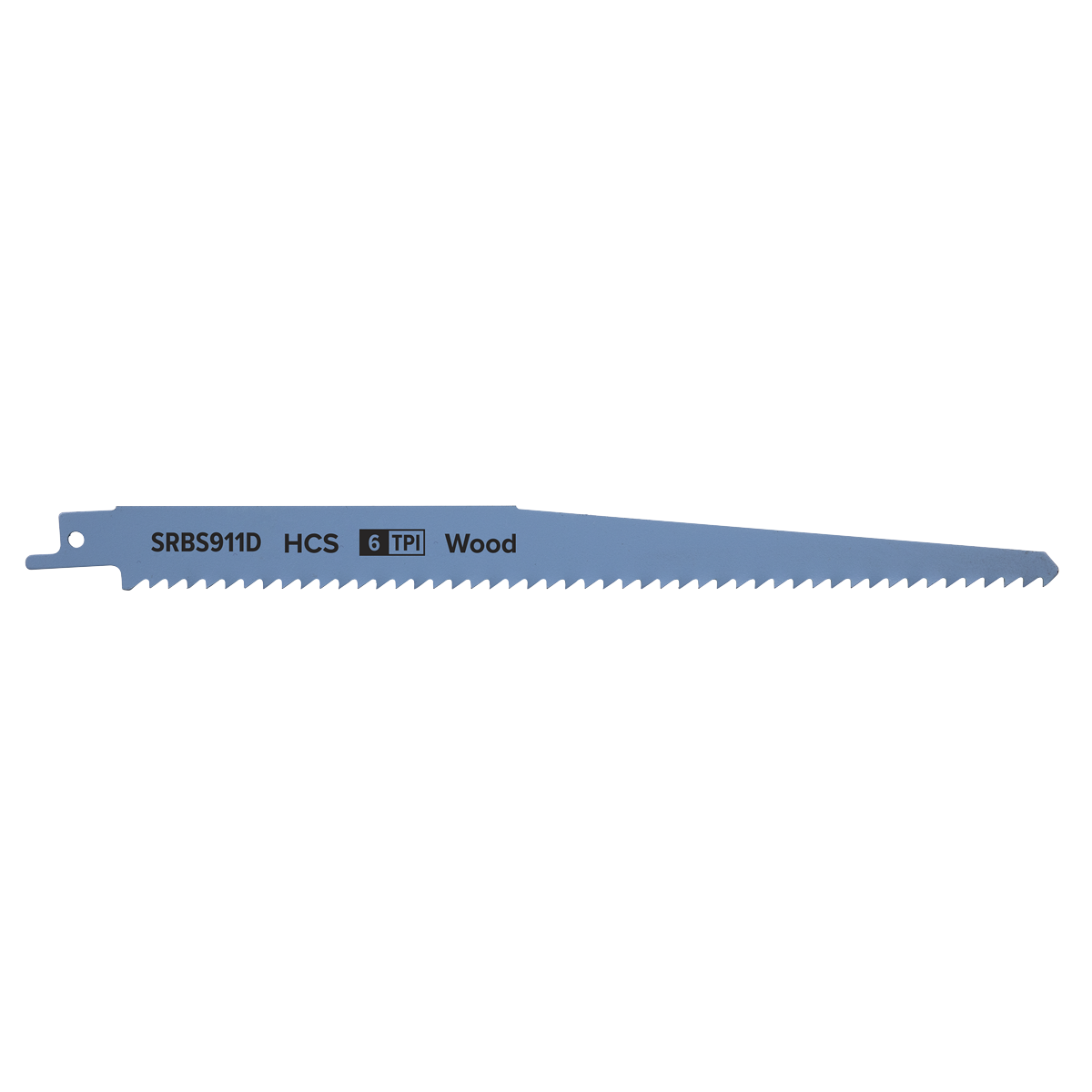 Reciprocating Saw Blade for Clean Wood 230mm 6tpi - Pack of