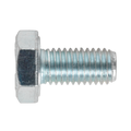 8.8 Zinc Plated HT Setscrew M10 x 20mm, DIN 933 - Pack of 25