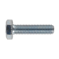 8.8 Zinc Plated HT Setscrew M10 x 40mm, DIN 933 - Pack of 25