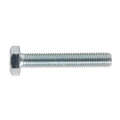 8.8 Zinc Plated HT Setscrew M10 x 60mm, DIN 933 - Pack of 25