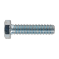8.8 Zinc Plated HT Setscrew M12 x 50mm, DIN 933 - Pack of 25