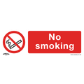 Worksafe® No Smoking Safety Sign - Self-Adhesive Vinyl
