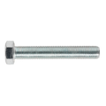 8.8 Zinc Plated HT Setscrew M16 x 100mm, DIN 933 - Pack of 5