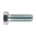8.8 Zinc Plated HT Setscrew M16 x 50mm, DIN 933 - Pack of 10