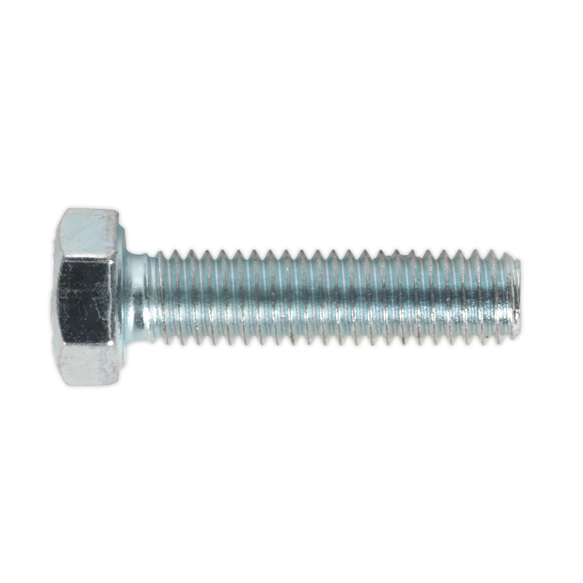 8.8 Zinc Plated HT Setscrew M5 x 20mm, DIN 933 - Pack of 50