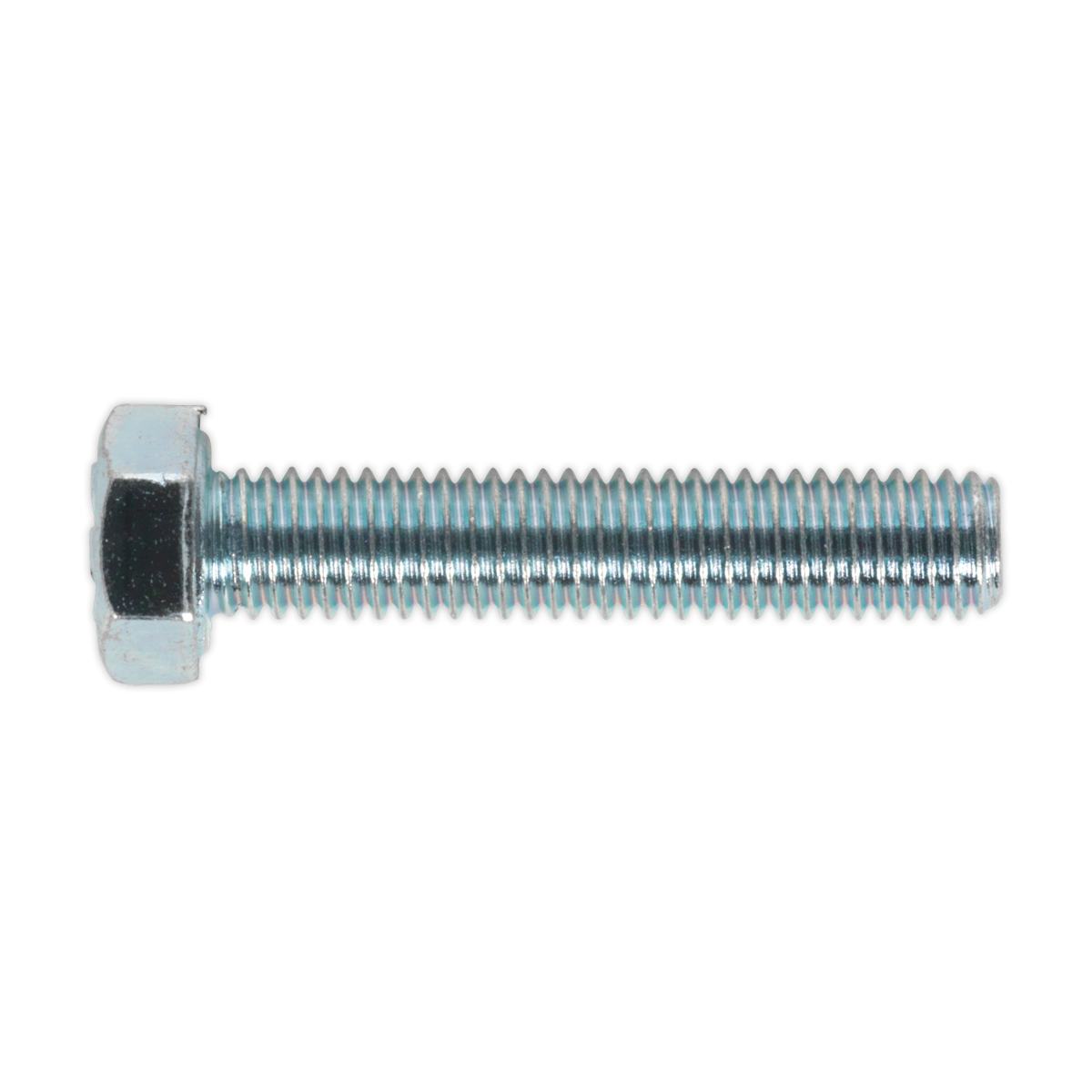 8.8 Zinc Plated HT Setscrew M5 x 25mm, DIN 933 - Pack of 50