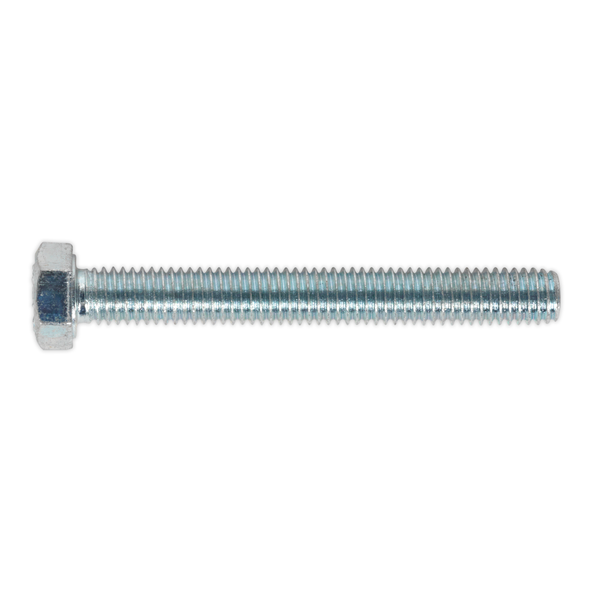 8.8 Zinc Plated HT Setscrew M5 x 40mm, DIN 933 - Pack of 50