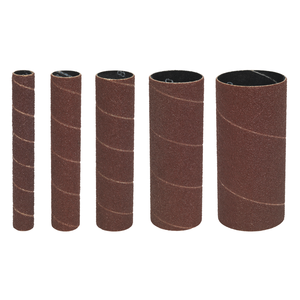 Assorted Sanding Sleeves 80 Grit - Pack of 5