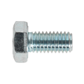 8.8 Zinc Plated HT Setscrew M6 x 12mm, DIN 933 - Pack of 50