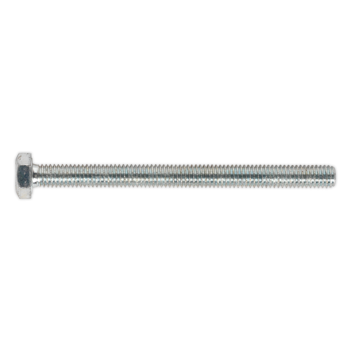 8.8 Zinc Plated HT Setscrew M6 x 75mm, DIN 933 - Pack of 50