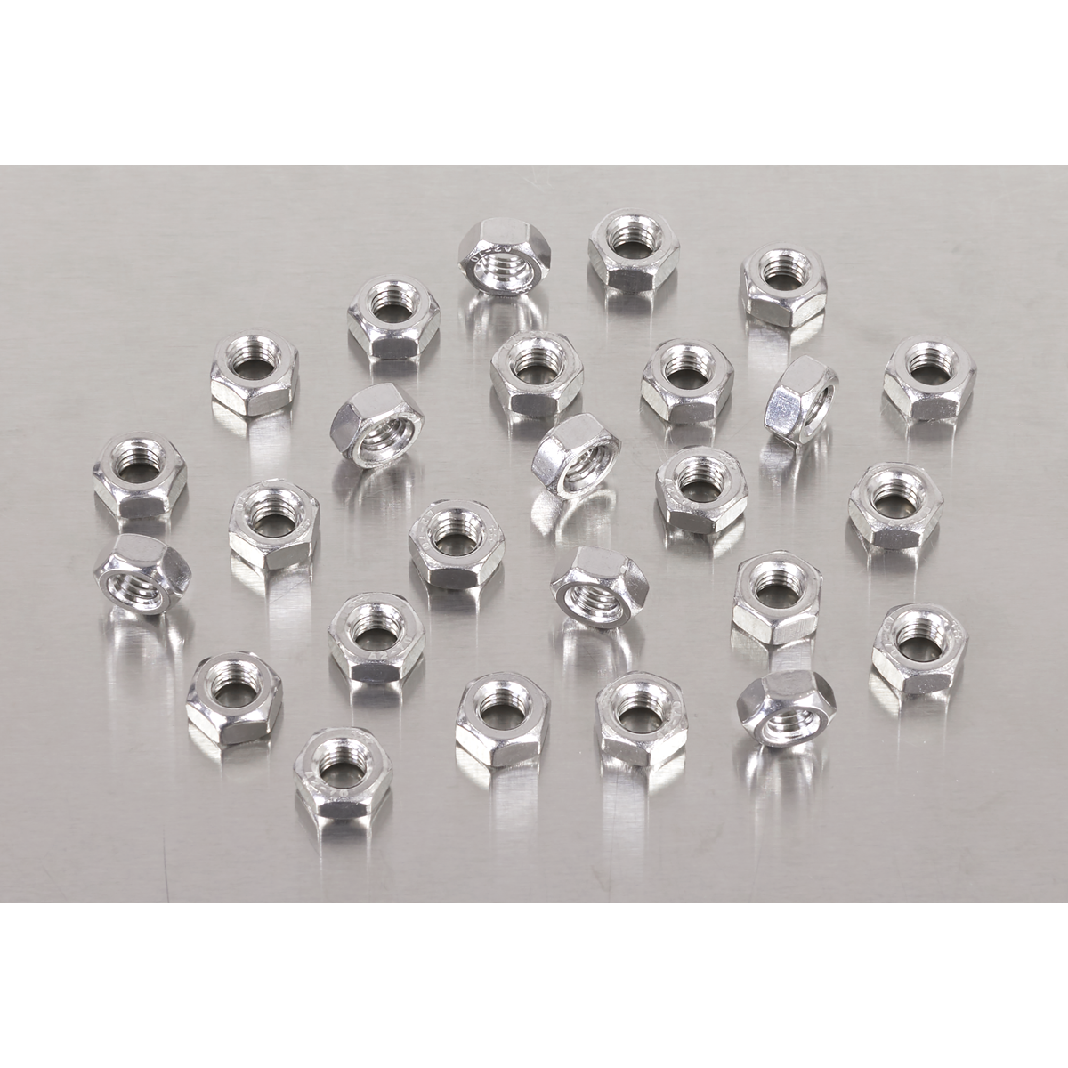 Stainless Steel Nut M6 x 1mm pitch, DIN 934 - Pack of 100