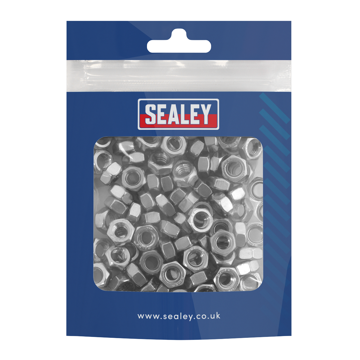 Stainless Steel Nut M6 x 1mm pitch, DIN 934 - Pack of 100