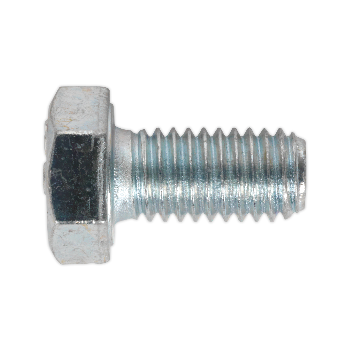 8.8 Zinc Plated HT Setscrew M8 x 16mm, DIN 933 - Pack of 50