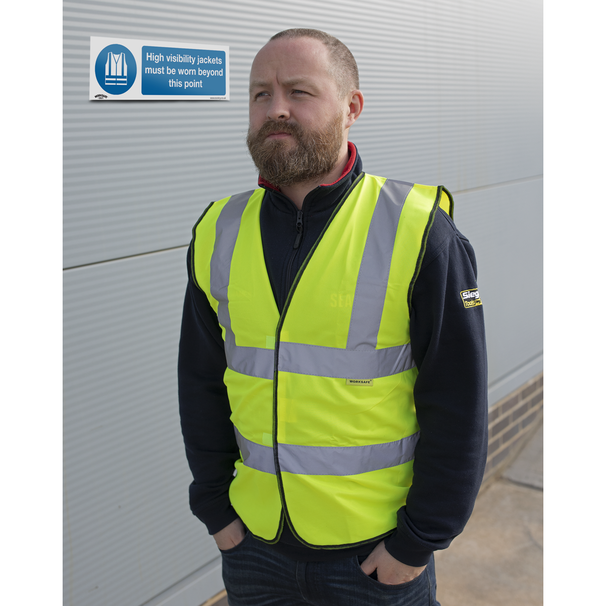 Worksafe® High Visibility Jackets Must Be Worn Beyond This P