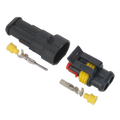 2-Way Superseal Male & Female Connector - 1 pair