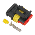 3-Way Superseal Female Connector - Pack of 5