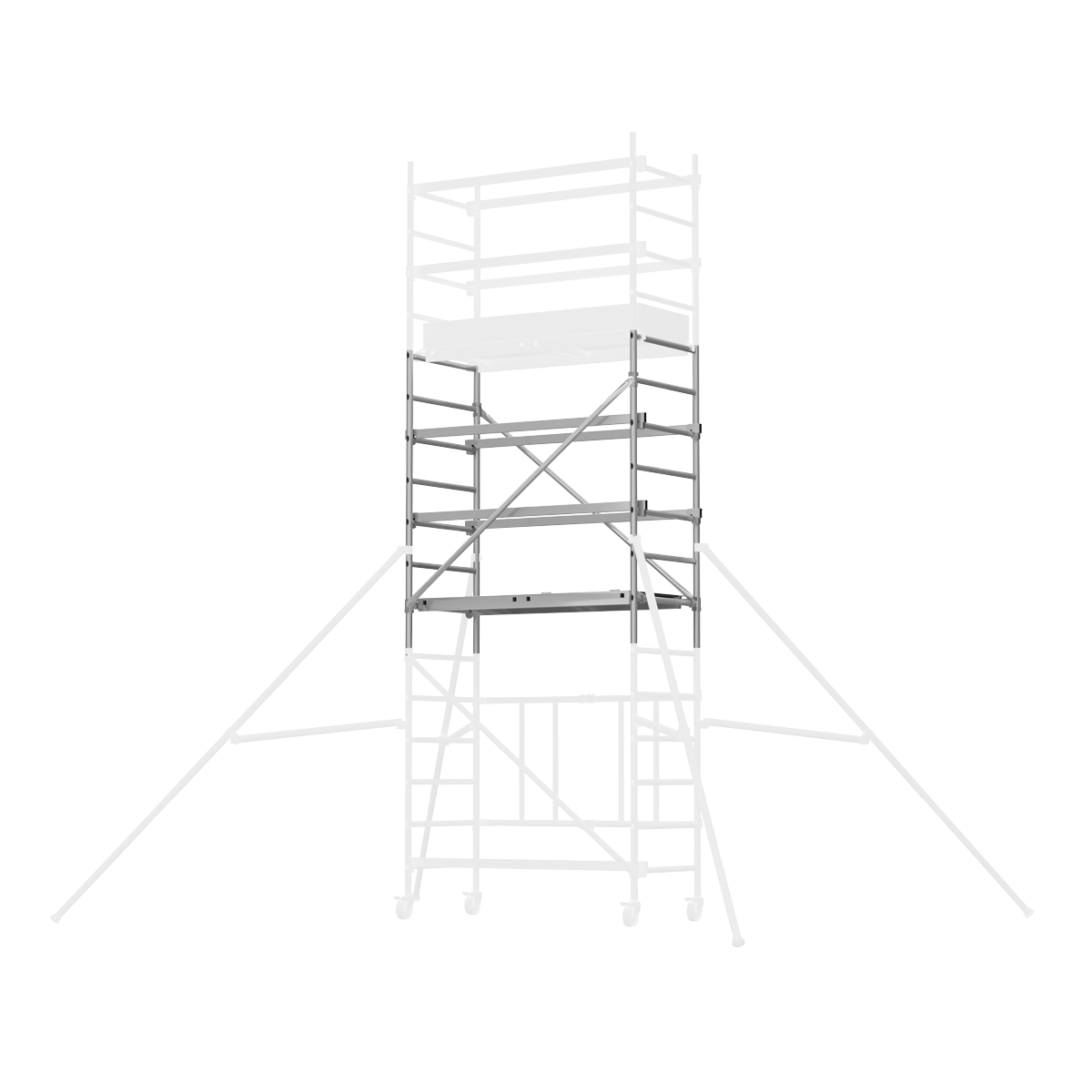 Platform Scaffold Tower Extension Pack 3 EN 1004-1