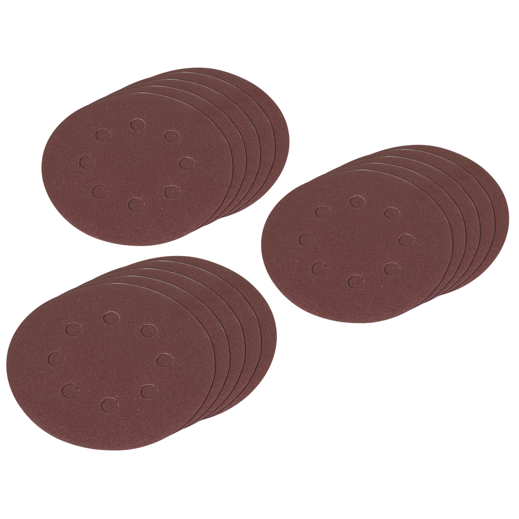 Hook-and-Loop Sanding Disc Set 125mm 10pc