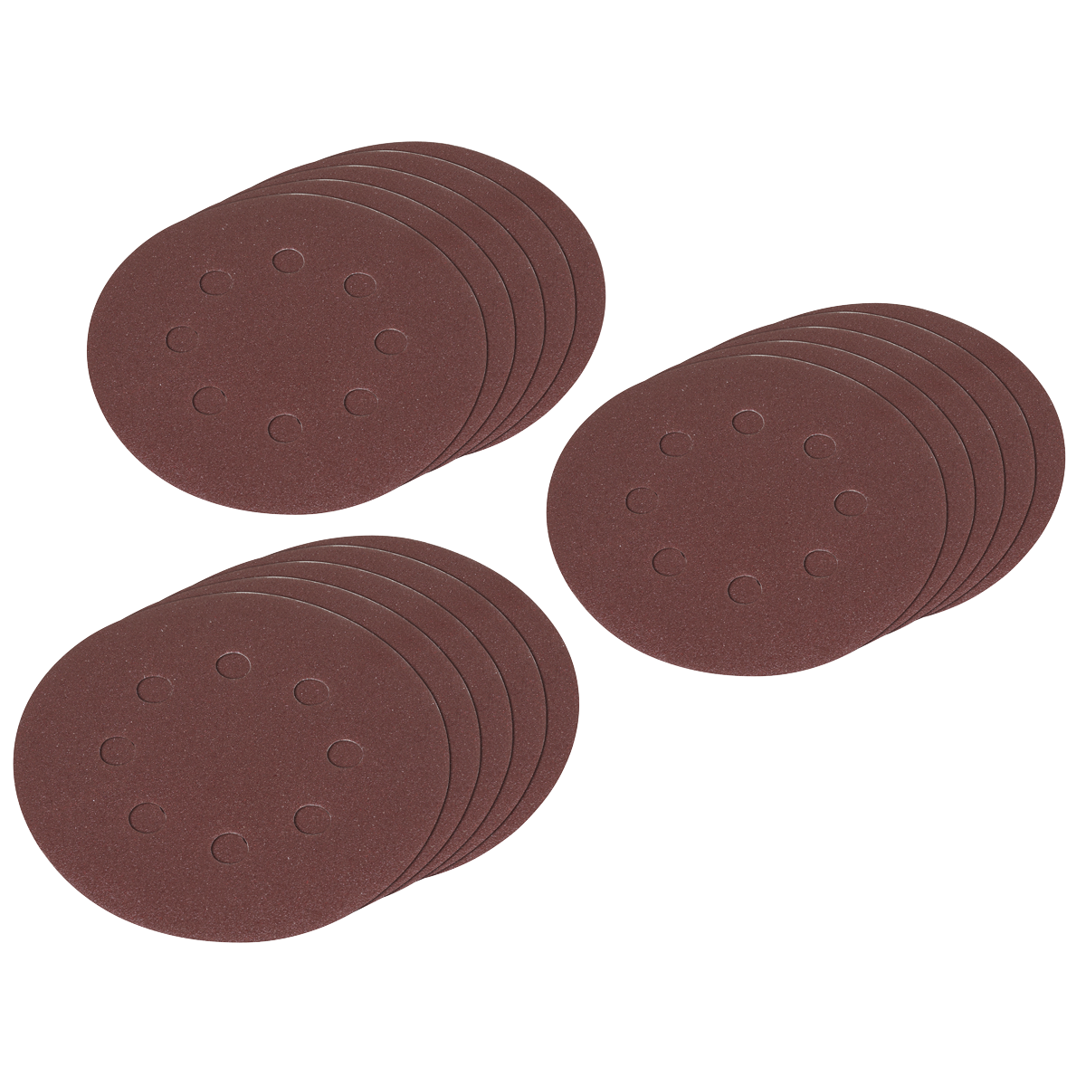 Hook-and-Loop Sanding Disc Set 125mm 10pc