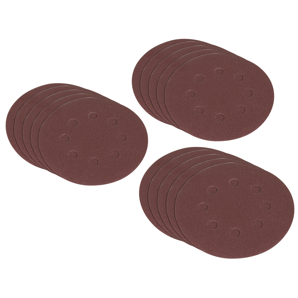 Hook-and-Loop Sanding Disc Set 125mm 10pc