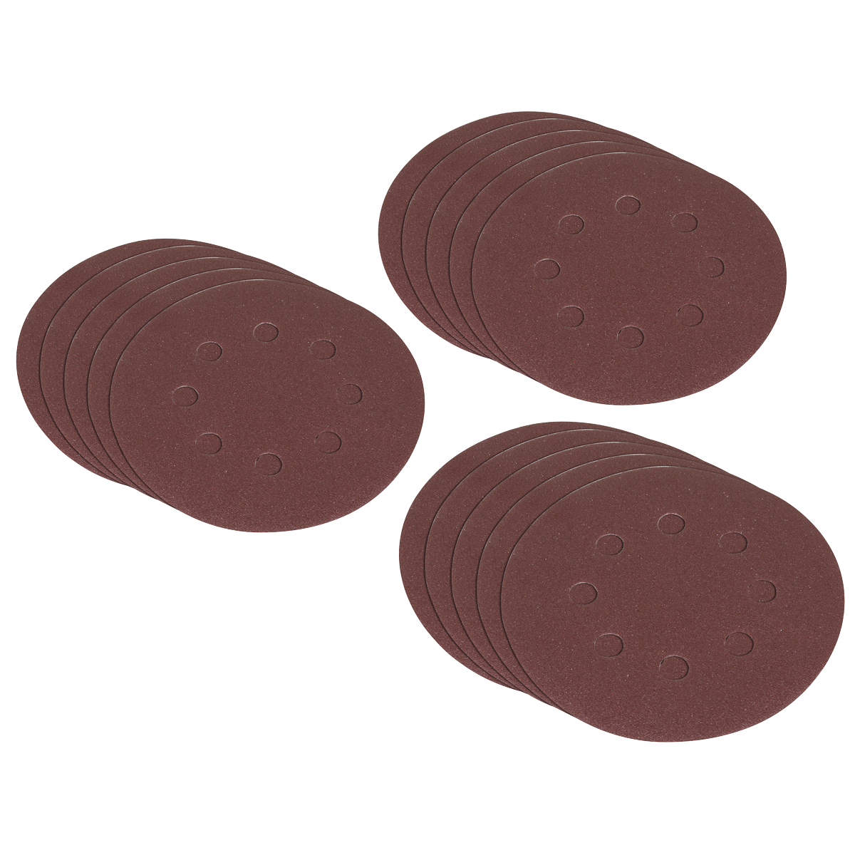 Hook-and-Loop Sanding Disc Set 125mm 10pc