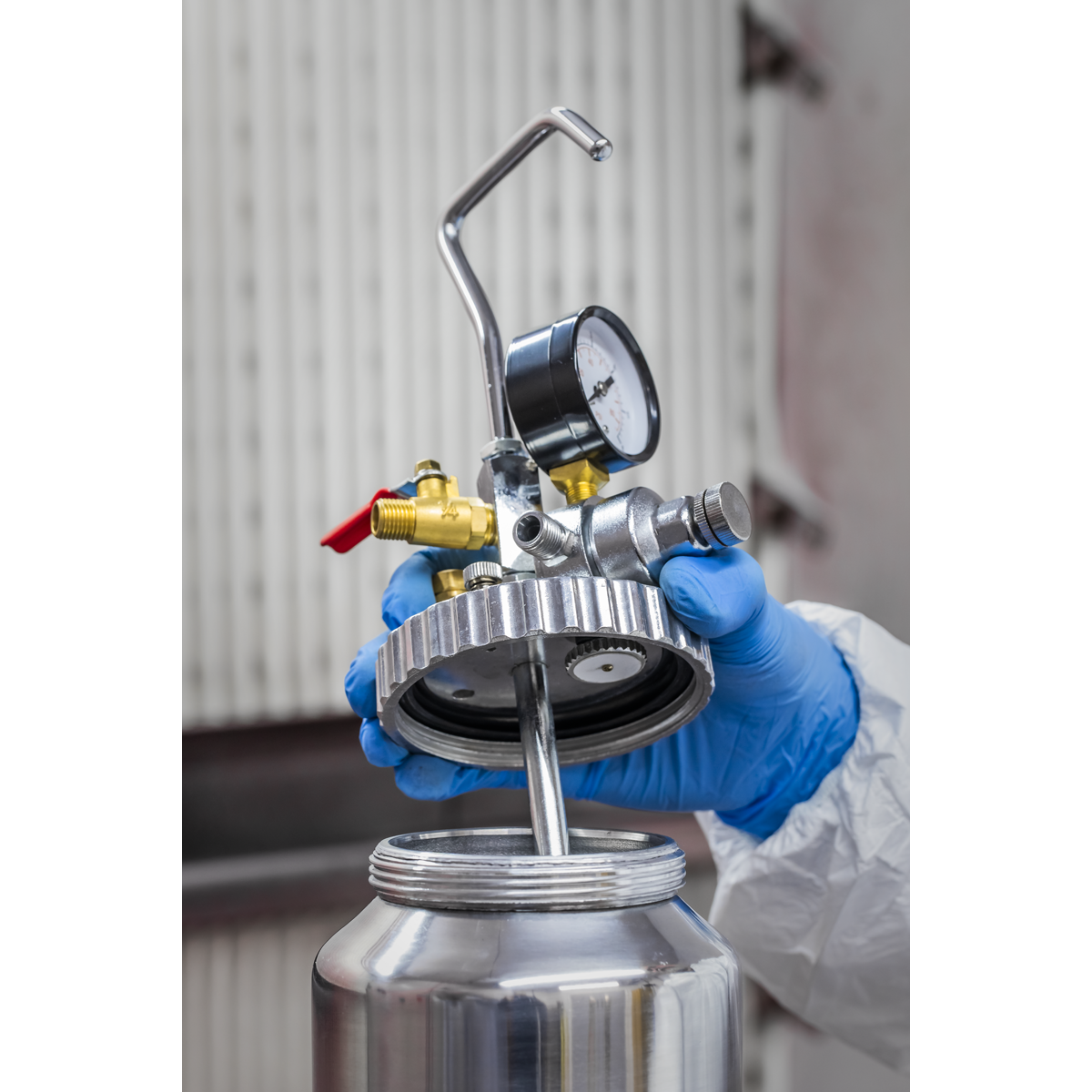 Pressure Pot System with Spray Gun & Hoses 1.8mm Set-Up