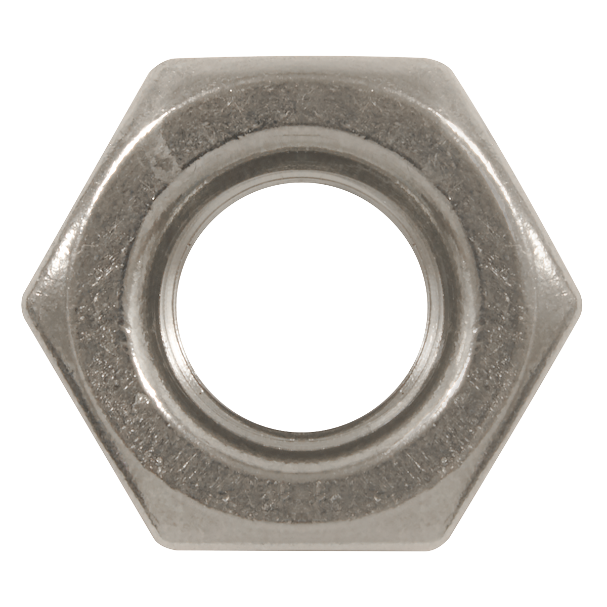 Stainless Steel Nut M10 A2, DIN 934 - Pack of 50