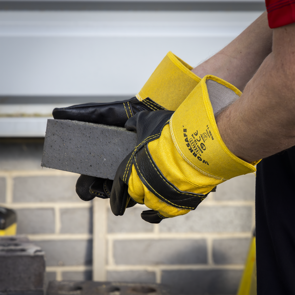 Worksafe® Rigger's Gloves with Hide Palm - Pair